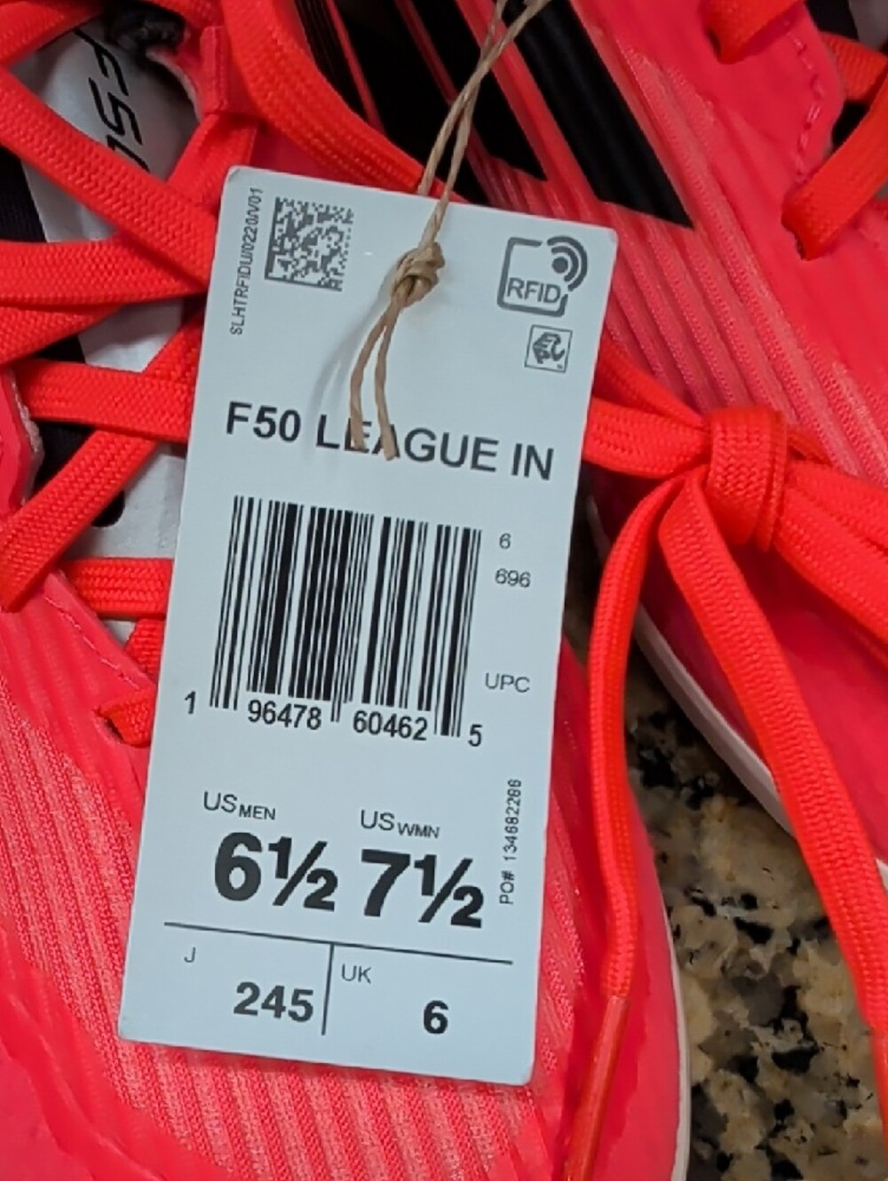 Adidas F50 Indoor Soccer Cleats - Picture 6 of 6